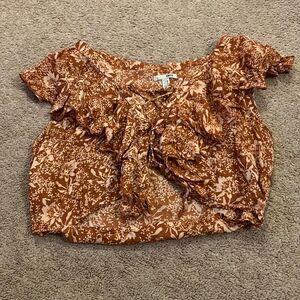 Amuse society large crop top